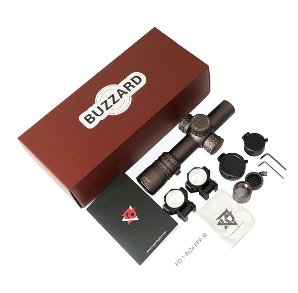Buzzard Optics ZT 1-8x24 FFP