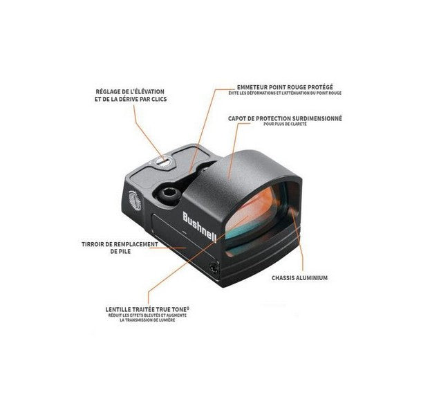 Bushnell RXS-100 Point Rouge 4 MOA | Atlas Selection