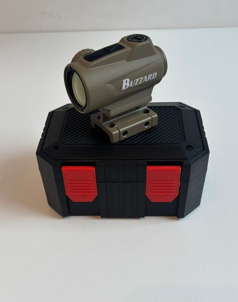 Buzzard Optics RS 1x20 Point Rouge 3 MOA Tan