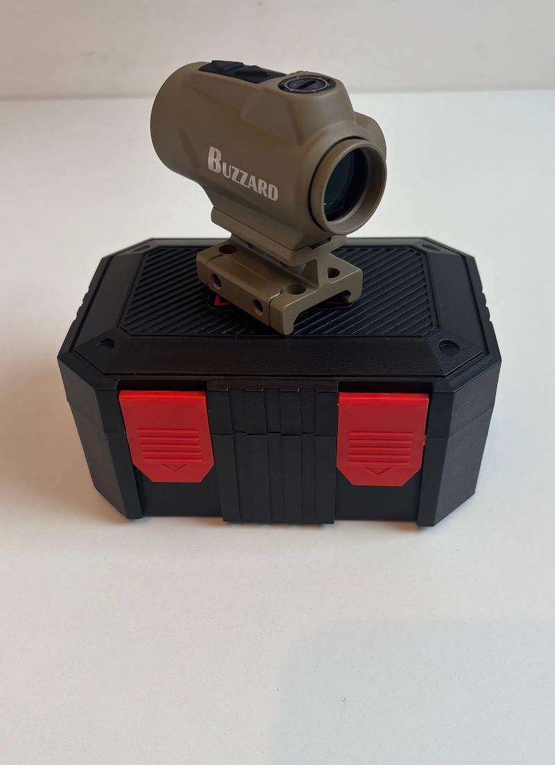 Buzzard Optics RS 1x20 Point Rouge 3 MOA Tan