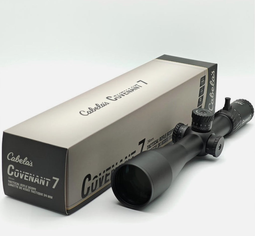 Cabela's Covenant 7 5-35x56 FFP TAC-10 MOA