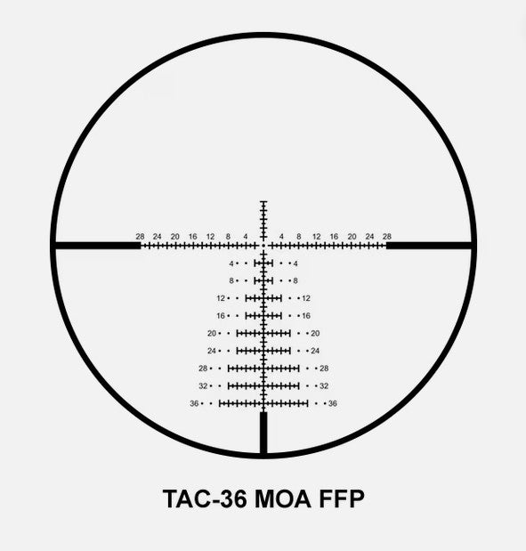Cabela's Covenant 7 5-35x56 FFP TAC-10 MOA