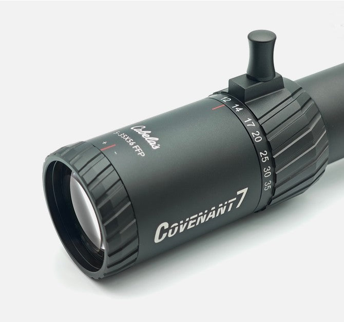 Cabela's Covenant 7 5-35x56 FFP TAC-10 MOA