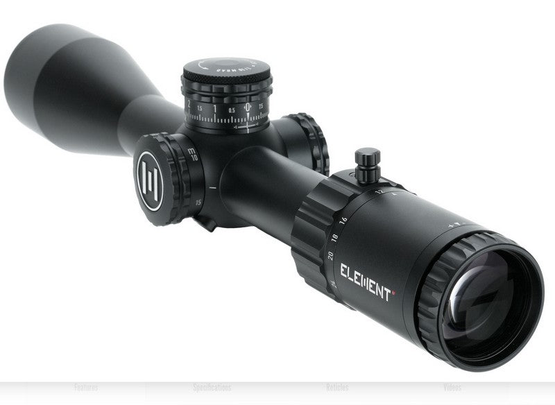 Element Optics Helix 6-24x50 FFP APR-2D MRAD