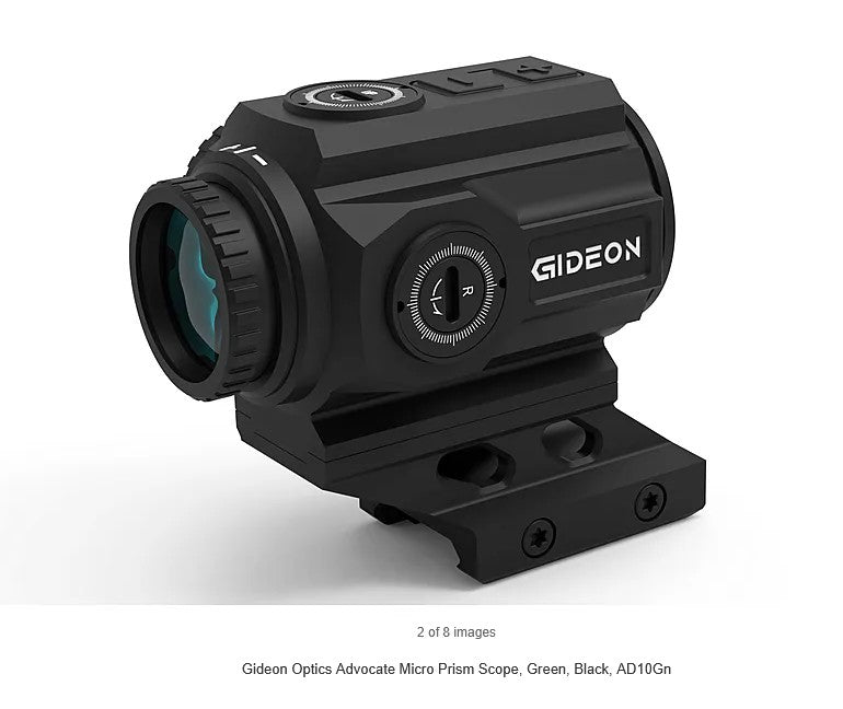 Gideon Advocate 1x20mm Prism Sight – Réticule Rouge
