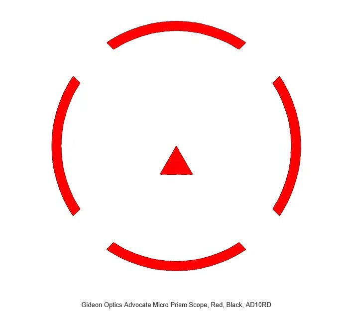 Gideon Advocate 1x20mm Prism Sight – Réticule Rouge