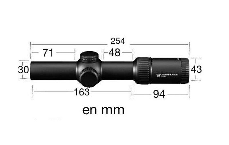 Vortex Strike Eagle 1-8x24 SFP