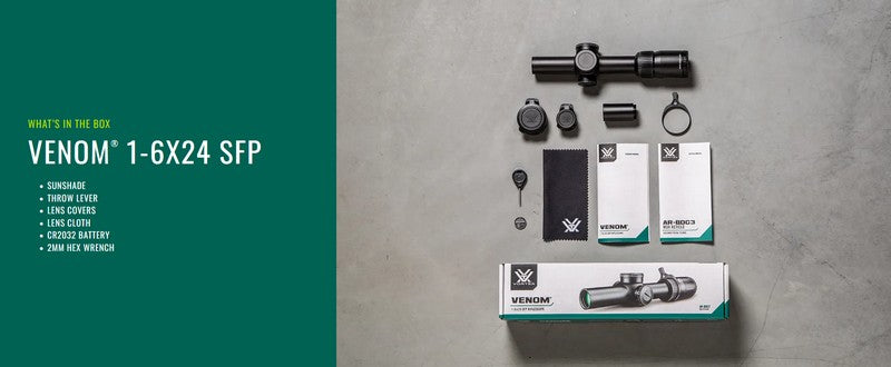 Vortex Venom 1-6x24 SFP AR-BDC3 MOA