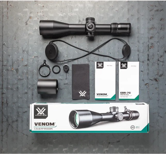 Vortex Venom 5-25x56 FFP EBR-7C MRAD