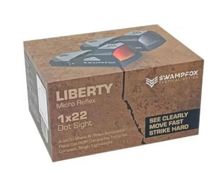 Swampfox Liberty Gen 1 1x22 mm 3 MOA